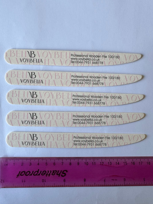 Nail File Pointed(100/180 file-0007)