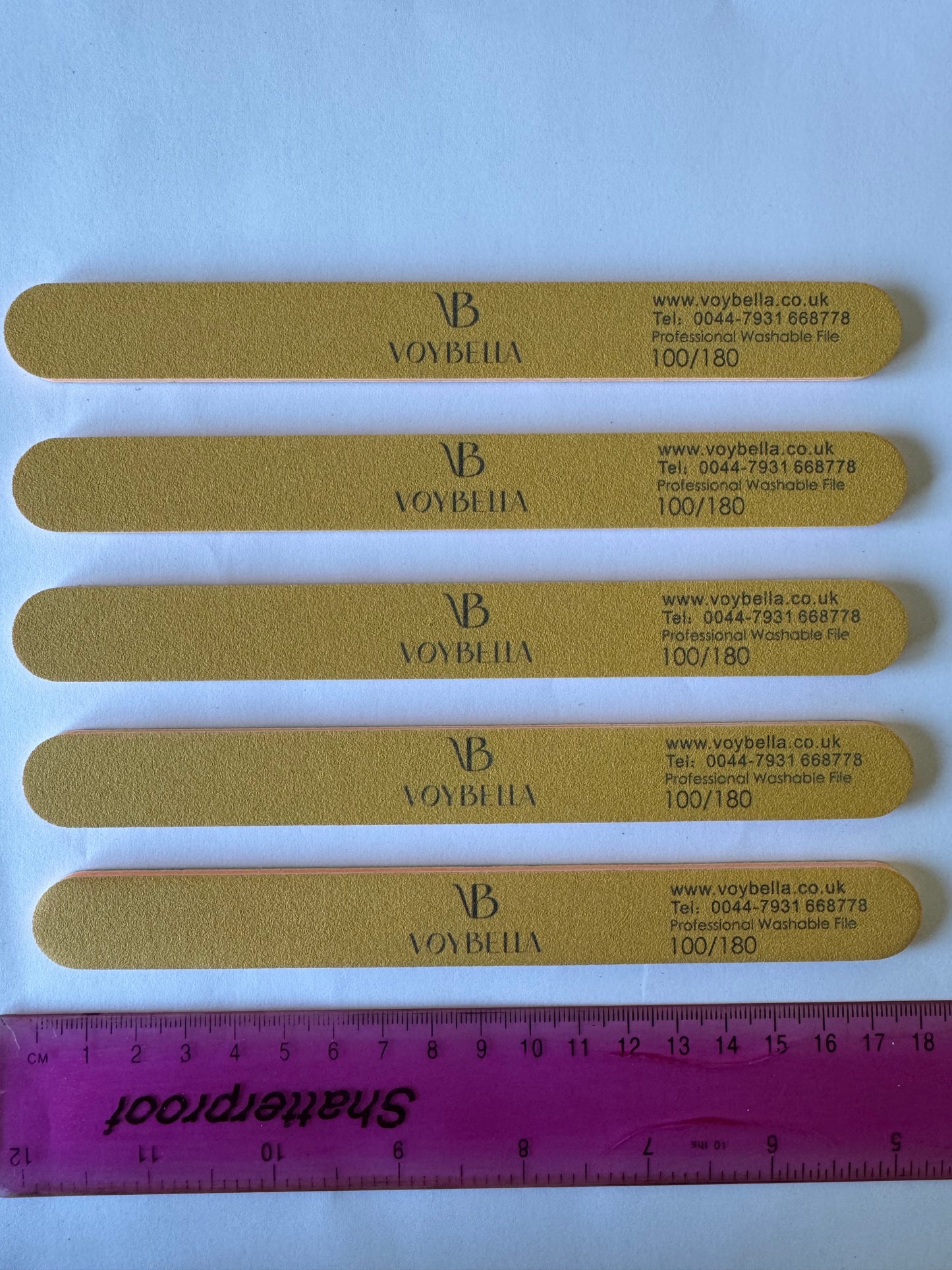 Nail File Rounded Strip(100/180 file-0009)